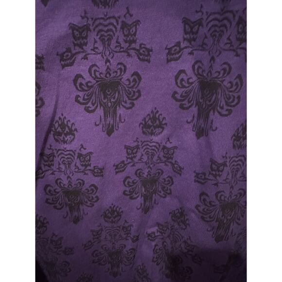 NWOT Disney Parks Haunted Mansion Ghost Host Purple Wallpaper Spirit Jersey XL - Picture 3 of 6